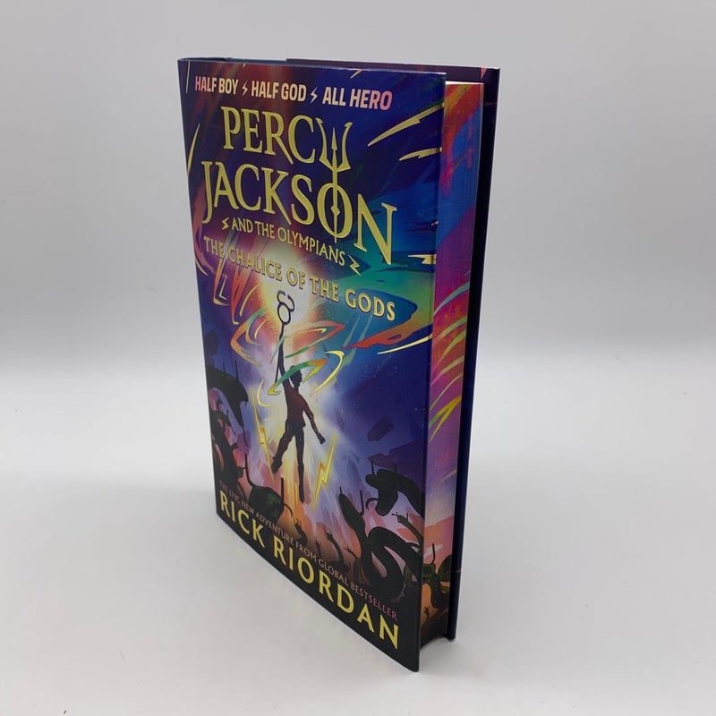 Waterstones exclusive percy jackson and the olympians the chalice of