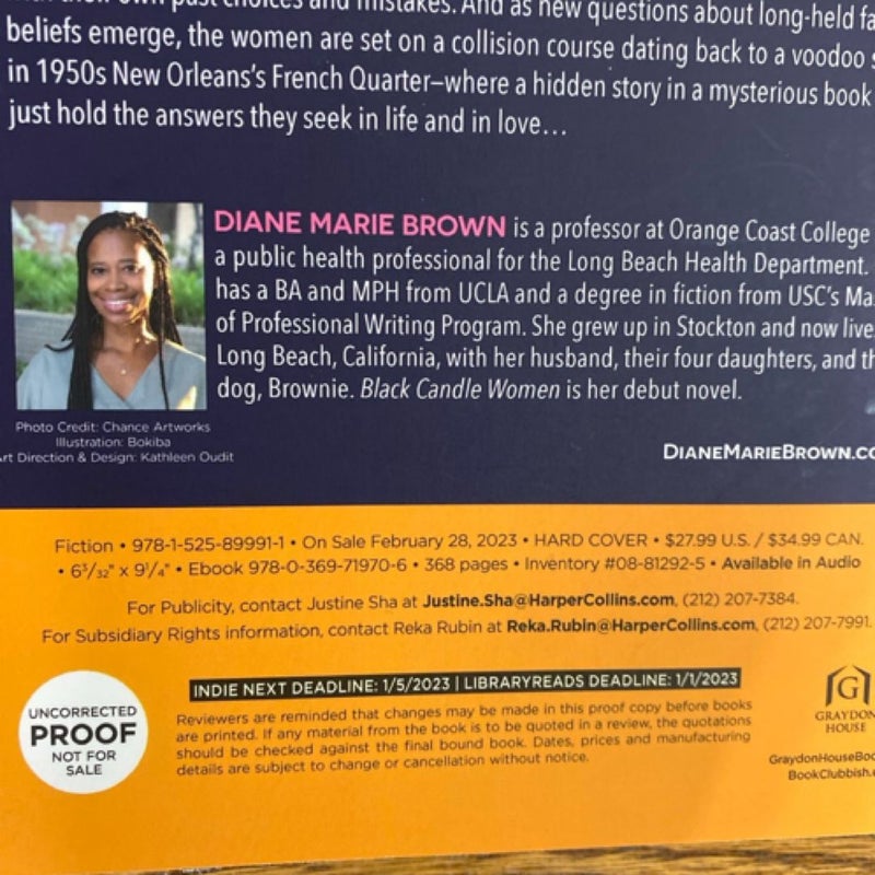 Black Candle Women ARC