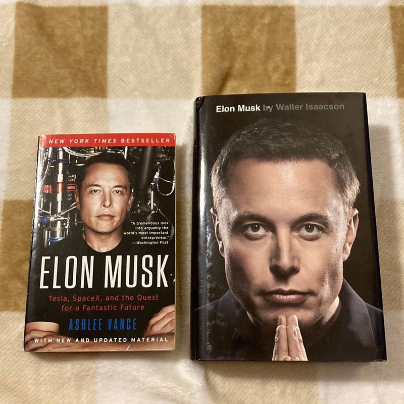 Elon Musk Book Lot