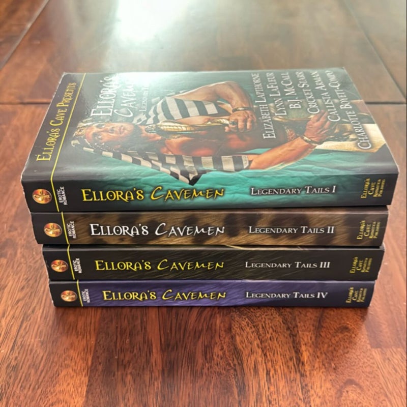 Ellora's Caveman: Legendary Tails 1 - 4