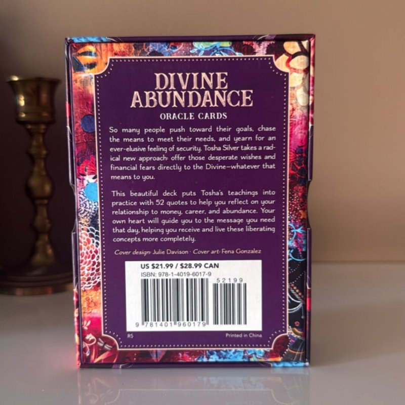 Divine Abundance Oracle Cards by Tosha Silver