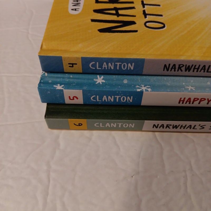 Narwhal and Jelly Book Lot