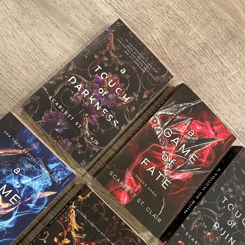 Hades and Persephone Series (Books 1-4 & 2 Novellas)