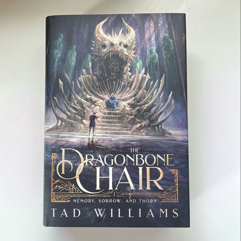 Tier 2 The Dragonbone Chair Broken Binding Editions Memory Sorrow and Thorn