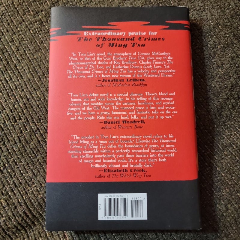 The Thousand Crimes of Ming Tsu (First Edition)