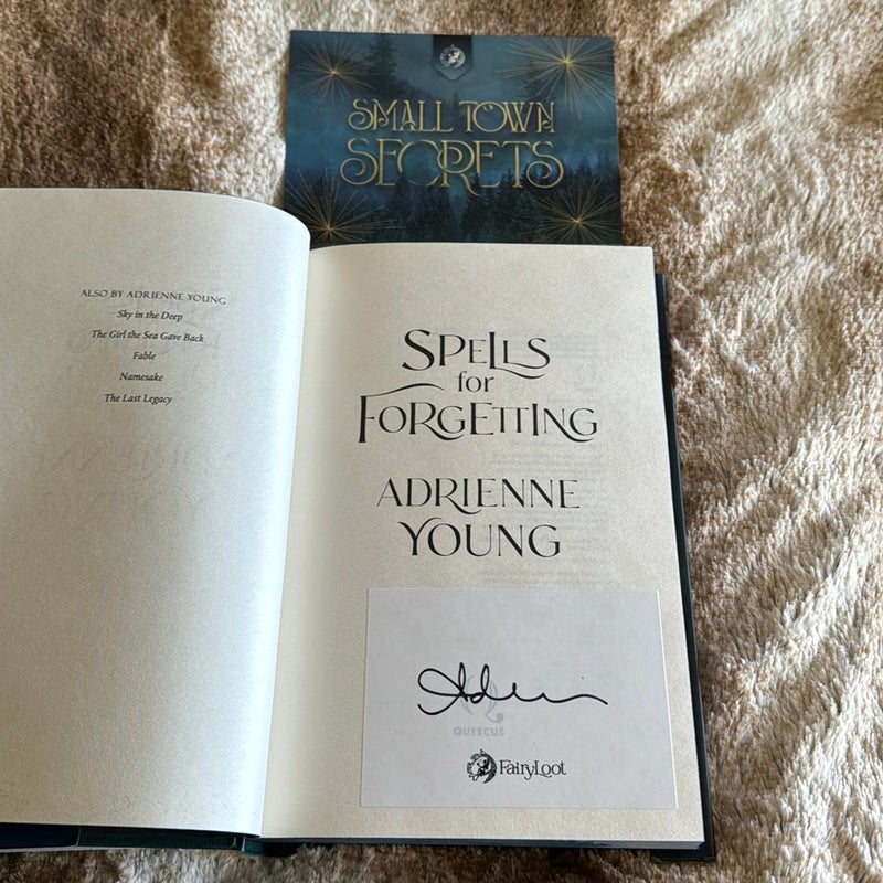 Spells for Forgetting *Fairyloot Exclusive Edition*