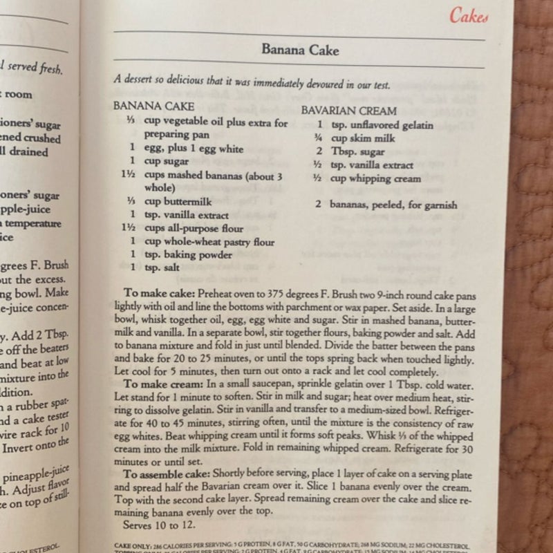 The Eating Well Dessert Cookbook