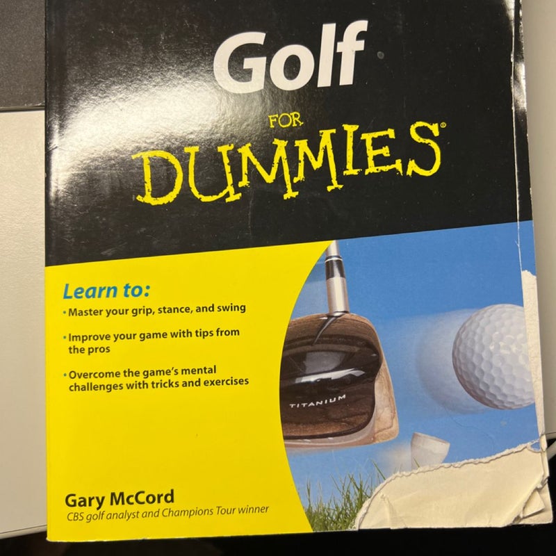 Golf for Dummies