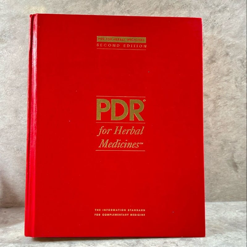 PDR for Herbal Medicines