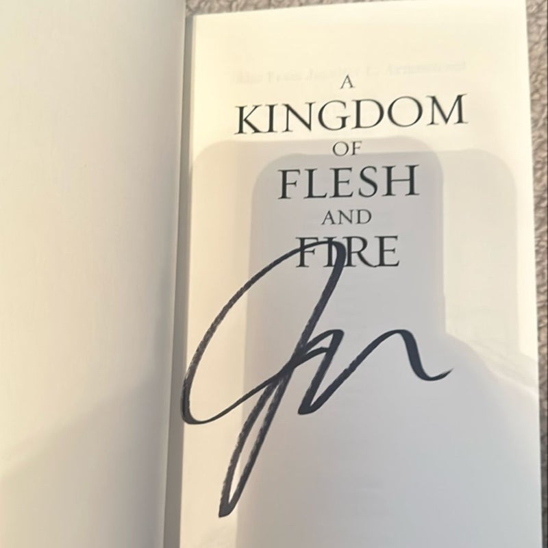 From Blood and Ash -Books 1-3 hand signed, book 4 stamped bookplate 