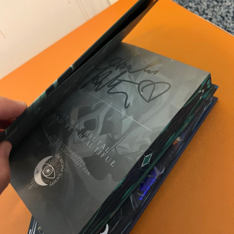 Flames of Chaos, Ashes of Chaos (1st book signed!)