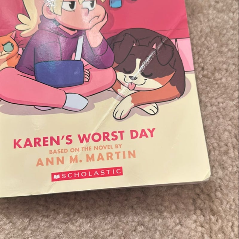 Karen's Worst Day (Baby-Sitters Little Sister Graphic Novel #3)