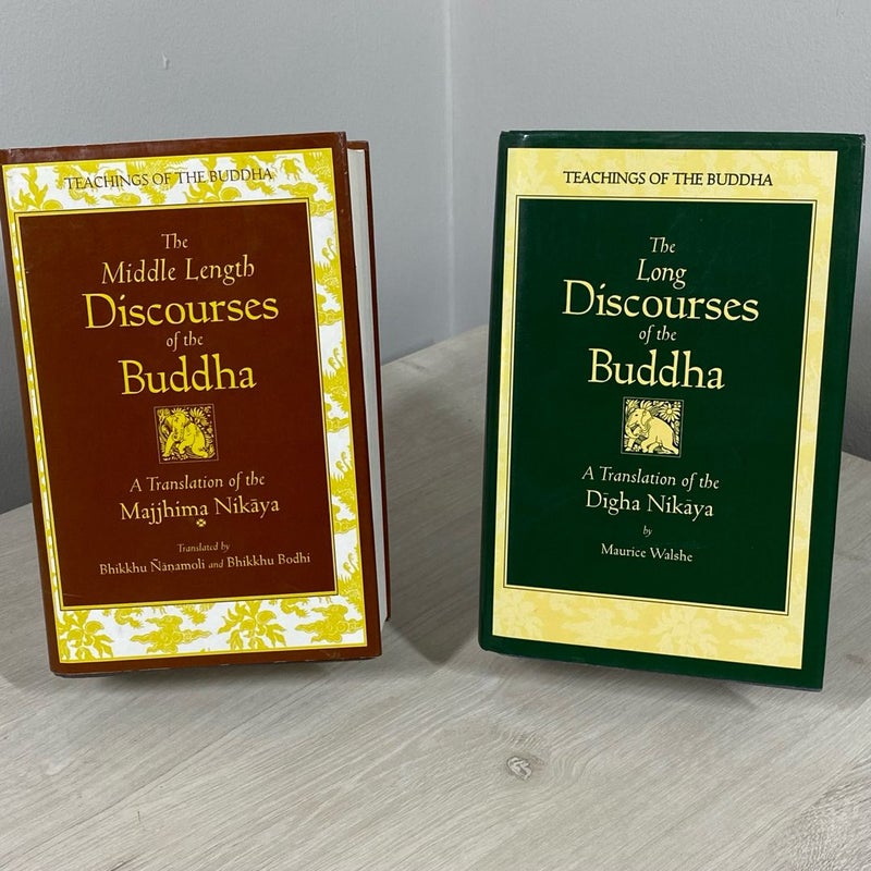 Teaching of the Buddha 2 Set Books Middle Length & Long Discourses