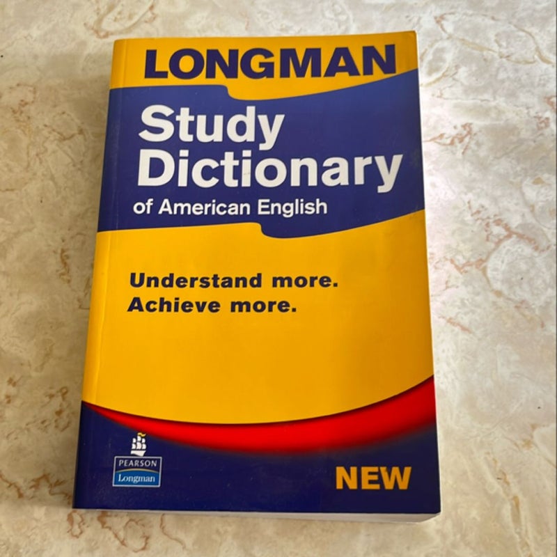 Longman Study Dictionary of American English