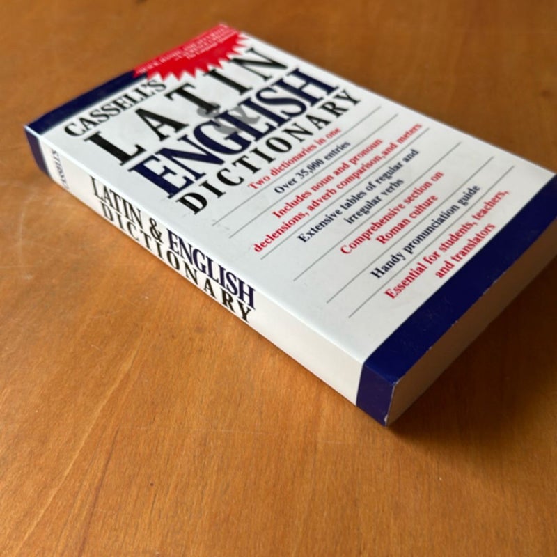 Cassell's Concise Latin-English, English-Latin Dictionary
