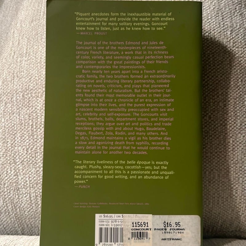 Pages from the Goncourt Journals