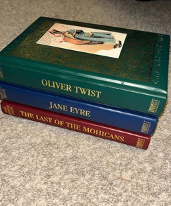 Oliver Twist/Jane Eyre/ The Last of The Mohicans 