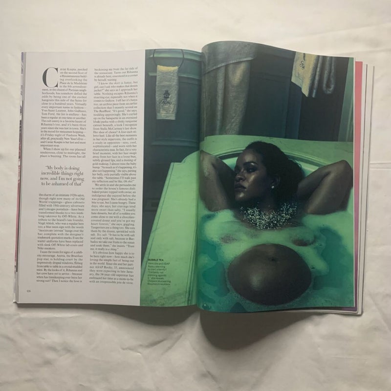 Vogue Rihanna’s “Oh Baby! Plus One” Issue May 2022 Magazine