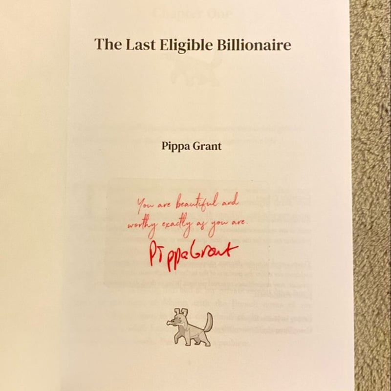 The Last Eligible Billionaire (Special Edition - Bookplate Signed)