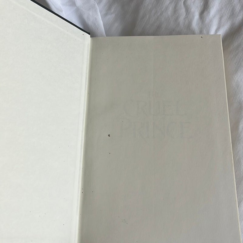 the cruel prince (missing dust jacket)