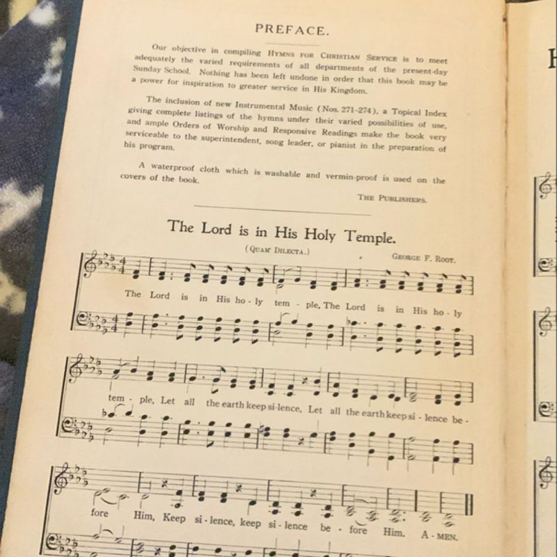 Hymns for Christian Service