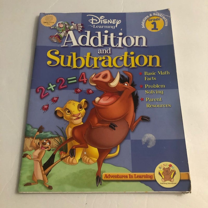 Disney Learning Addition and Subtraction