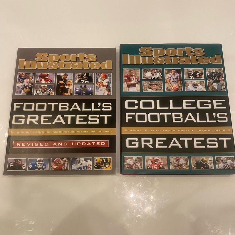 Bundle of Sports Illustrated Football Books