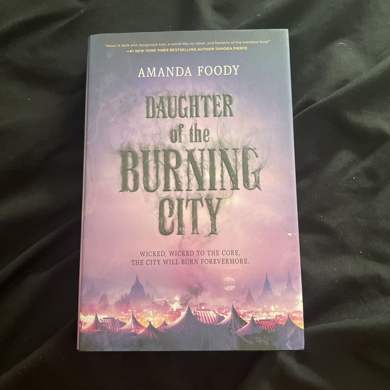 Daughter of the Burning City (signed book plate) 