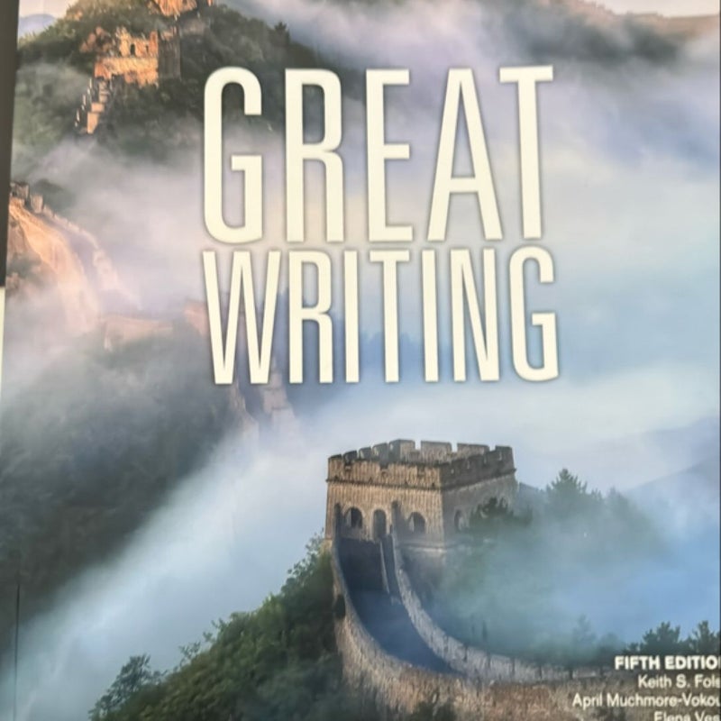 Great Writing 4: Student Book with Online Workbook