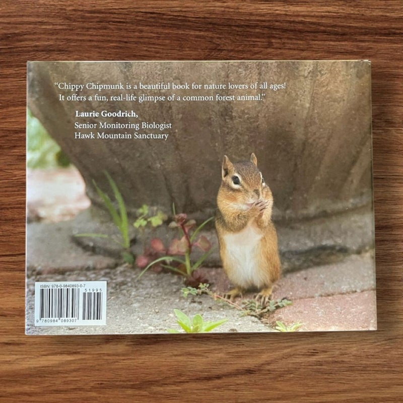 Chippy Chipmunk Parties in the Garden