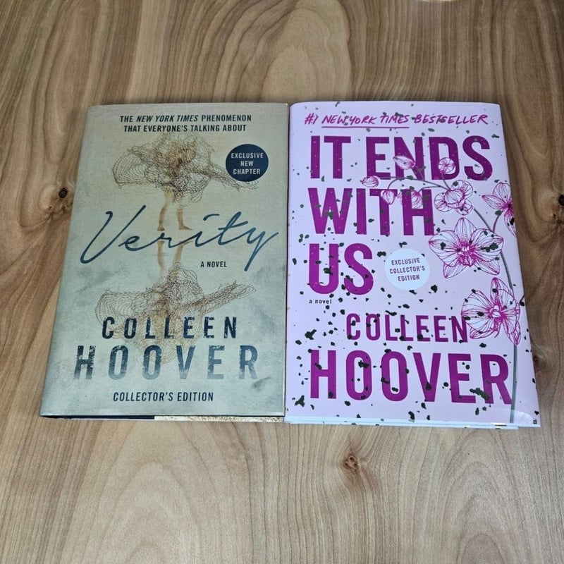 Colleen Hoover Books Collectors Edition