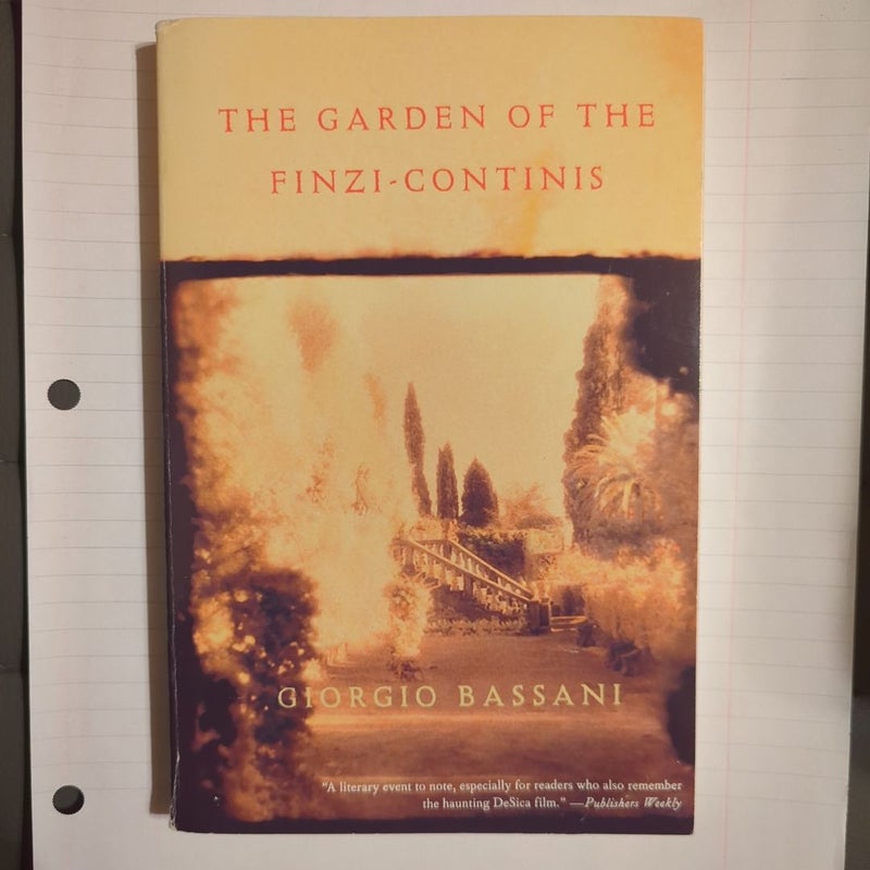 The Garden of Finzi-Continis