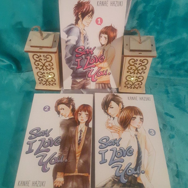 Say I Love You by Kanae Hazuki Kodansha English Manga Set 1,2,3,4,5,6,78,9,10,11,12