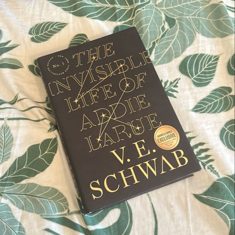 FIRST EDITION The Invisible Life of Addie LaRue (Barnes & Noble Exclusive)