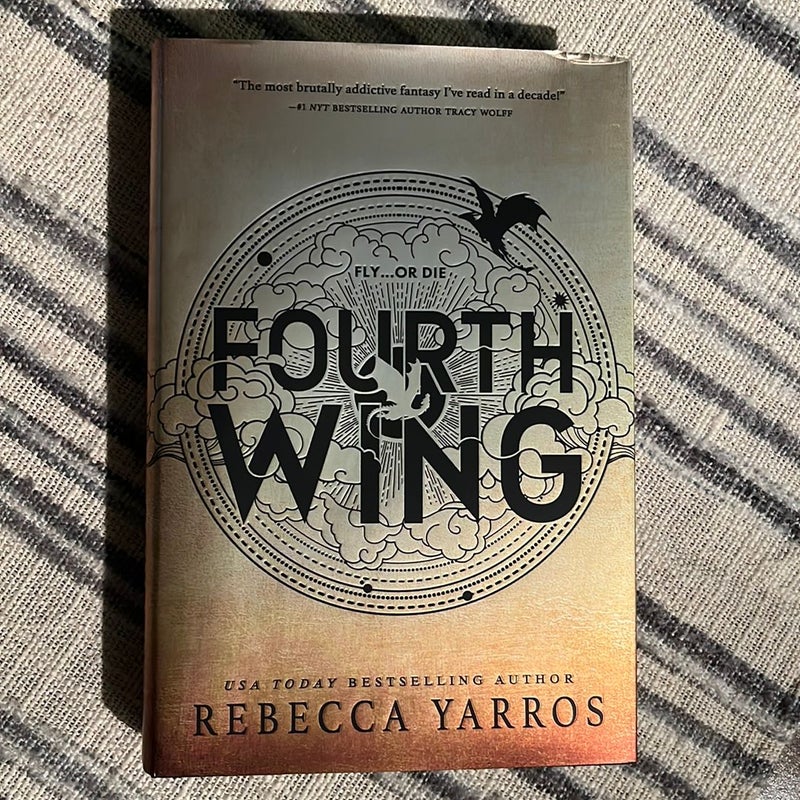 Fourth Wing (FIRST EDITION w/SPRAYED EDGES)