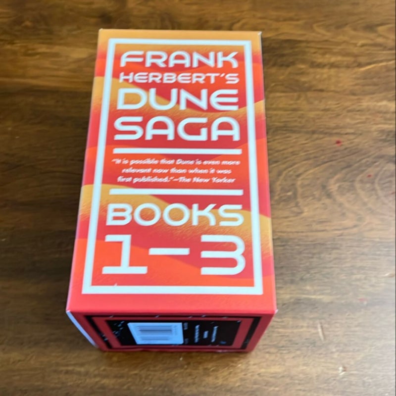 Frank Herbert's Dune Saga 3-Book Boxed Set