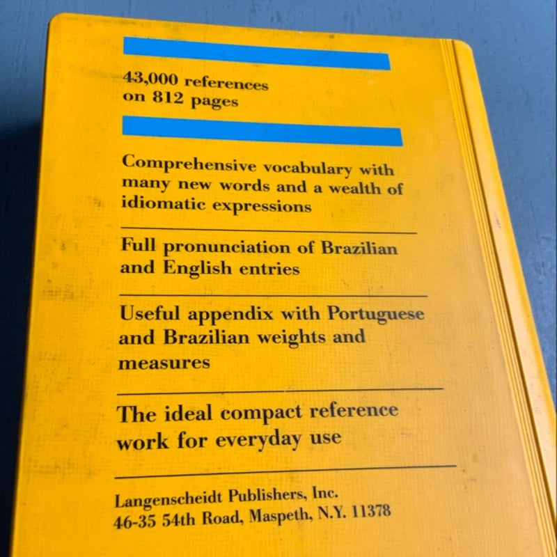 Langenscheidt's Pocket Dictionary Portugese