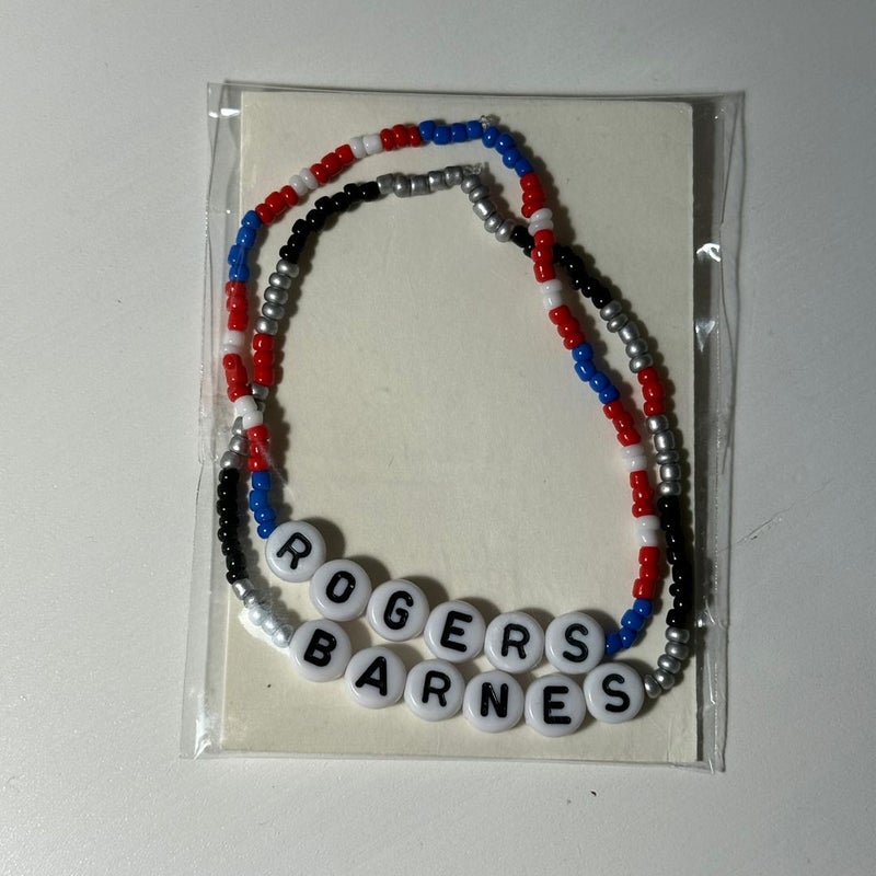 steve rogers & bucky barnes friendship bracelet 