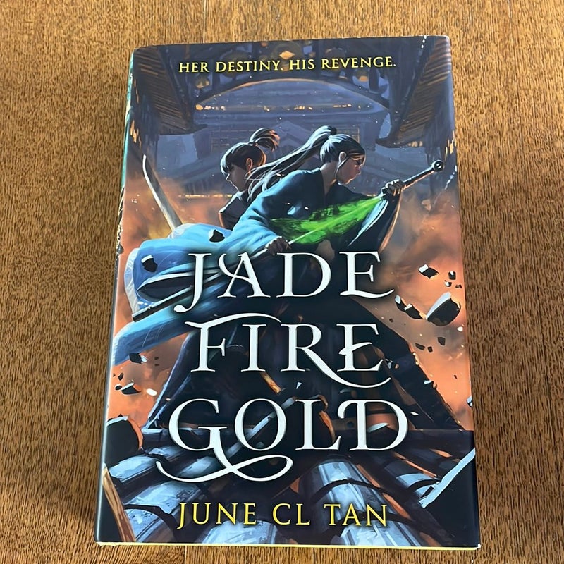 Jade Fire Gold (SIGNED BOOK PLATE) 