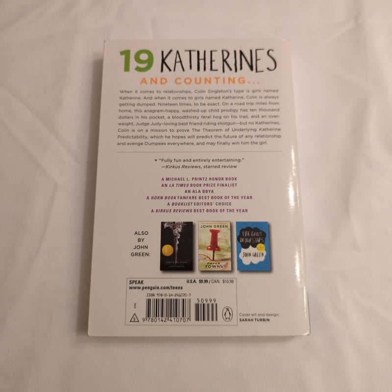 An Abundance of Katherines