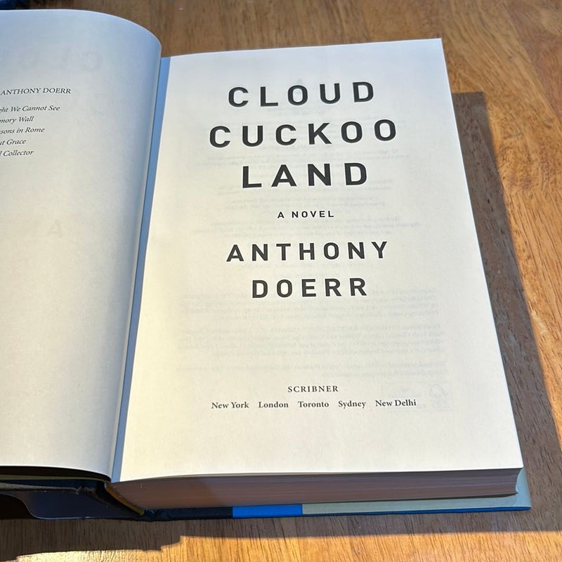 1st ed./1st* Cloud Cuckoo Land