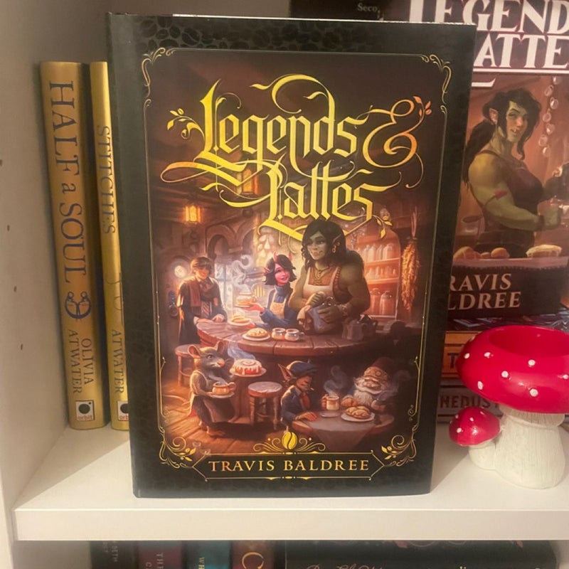 Legends and Lattes Deluxe Signed Hardcover - Wraithmarked