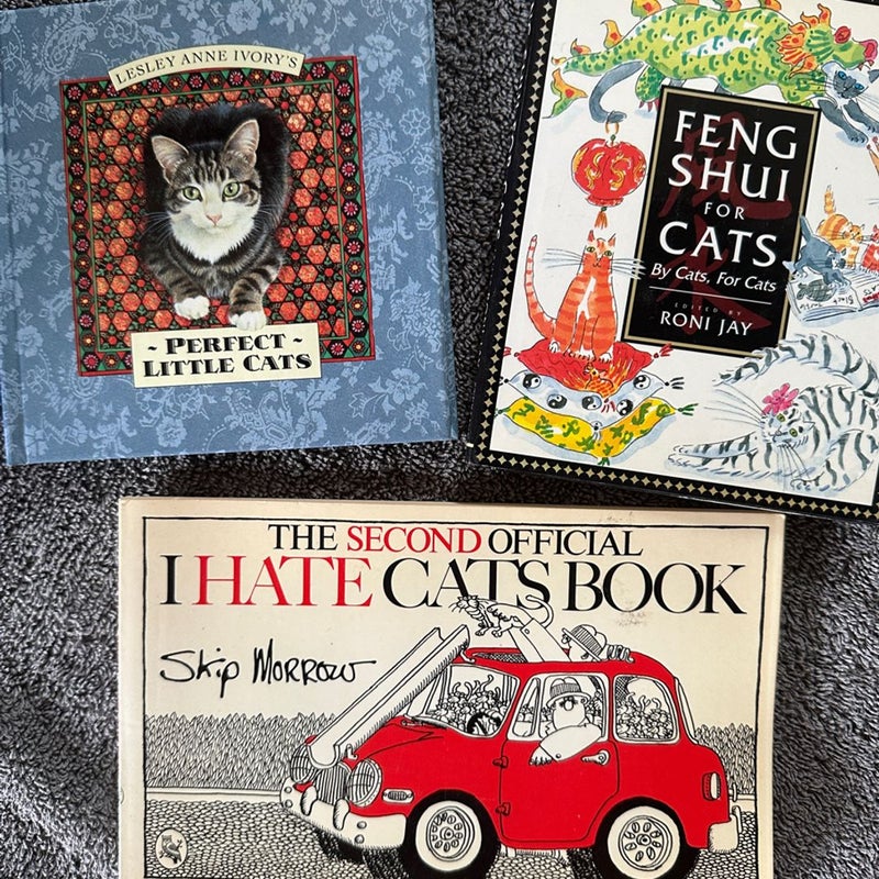 Lot: 10 books about Cats