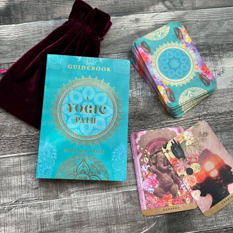 A Yogic Path Oracle Deck and Guidebook (Keepsake Box Set)