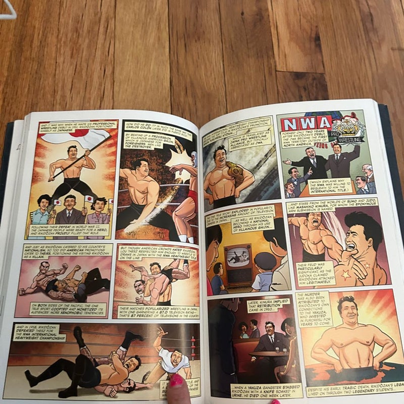 The Comic Book Story of Professional Wrestling