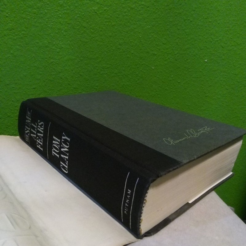 The Sum of All Fears - First Edition (Printing 1)