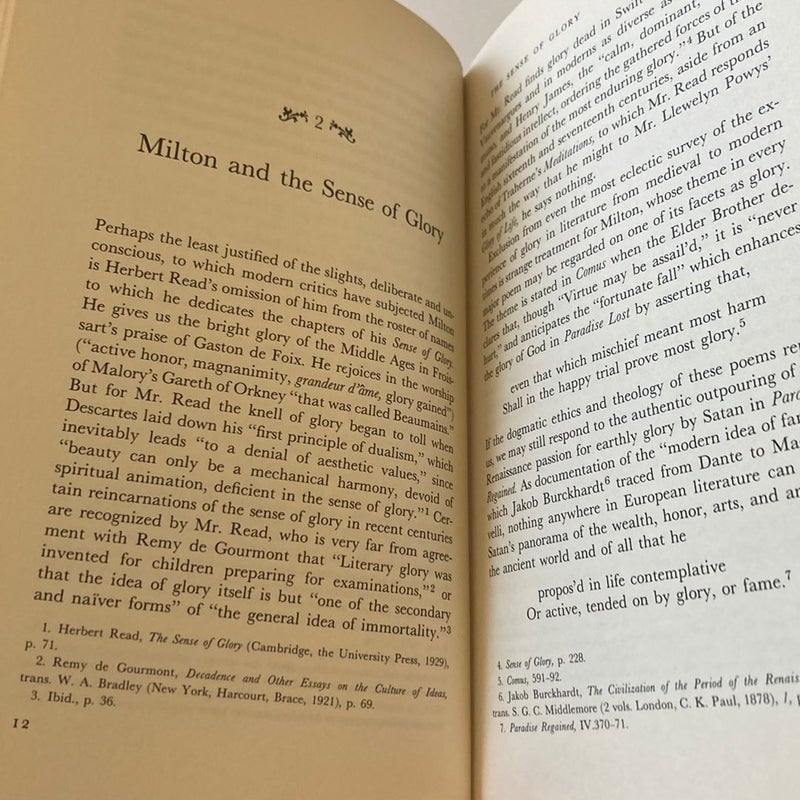 Ten Perspectives on Milton