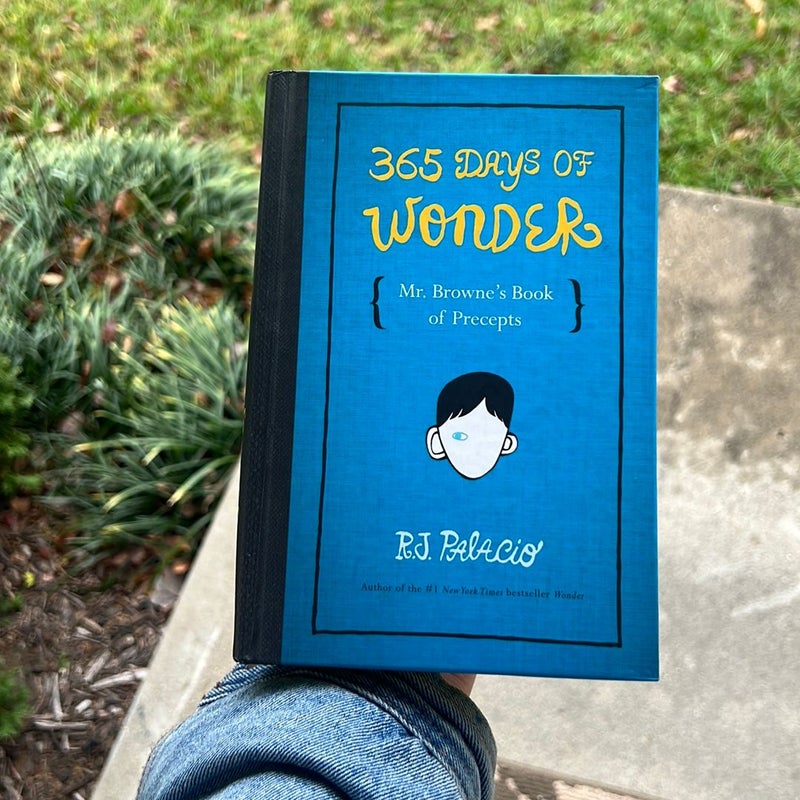 365 Days of Wonder: Mr. Browne's Book of Precepts