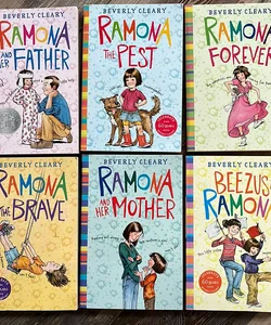 Beverly Cleary Ramona Books - 6 in All