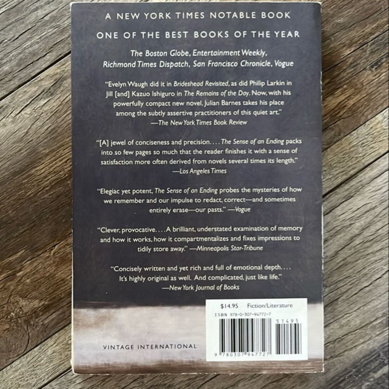 The Sense of an Ending